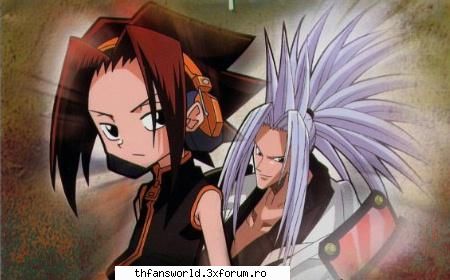 shaman king - Leez + Yoh intr'un copac sau urcat si sau - ..::Animatii::..